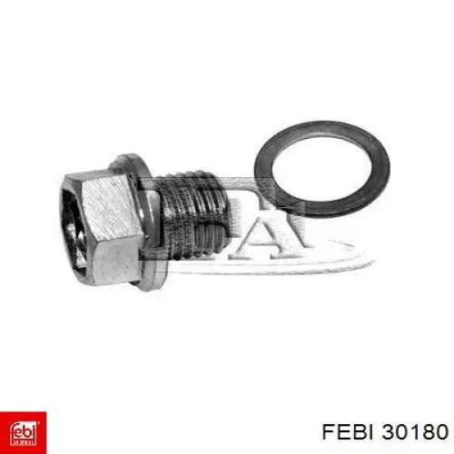 Пробка поддона двигателя Febi 30180 цена, от 2.21 USD