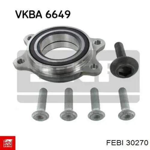 Комплект подшипника ступицы колеса Febi 30270 цена, от 44.26 USD
