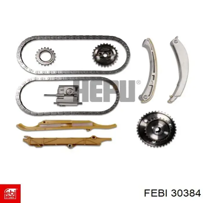 Ремкомплект ГРМ Febi 30384 цена, от 335.23 USD