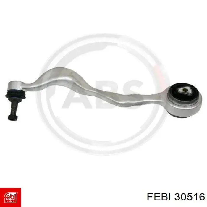 Левый рычаг передней нижней подвески Febi 30516 цена, от 61.04 USD