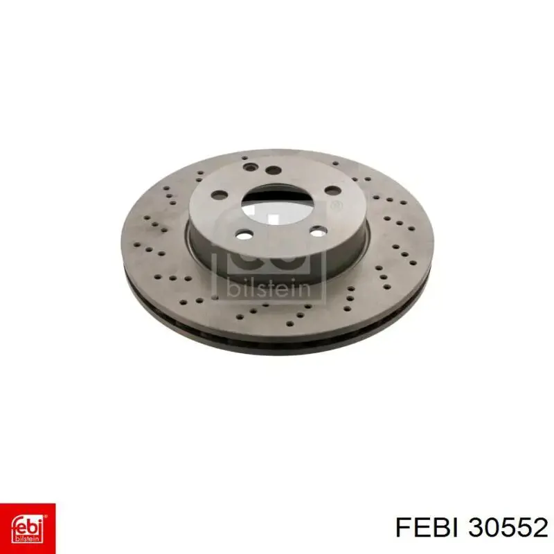 30552 Febi диск тормозной передний