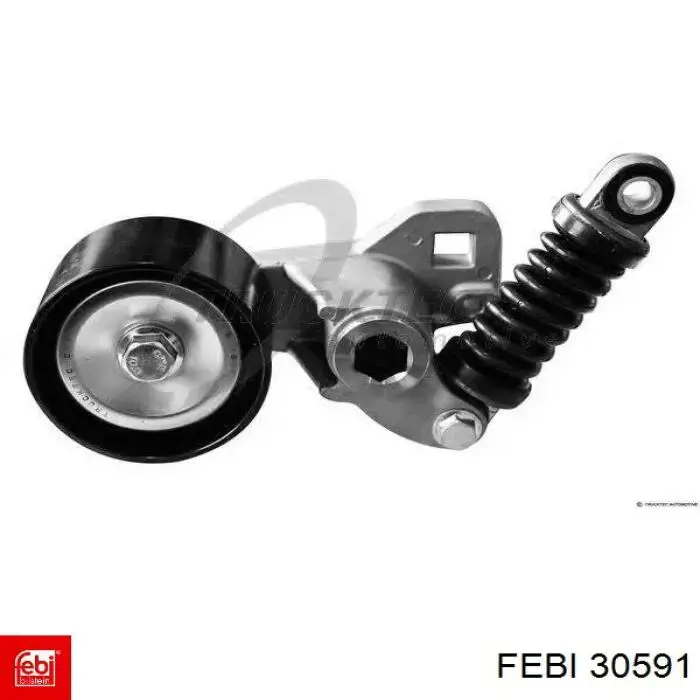Натяжная планка поликлинового ремня Febi 30591