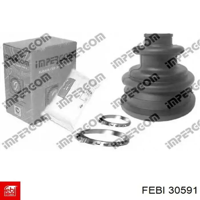 Натяжитель приводного ремня 30591 Febi