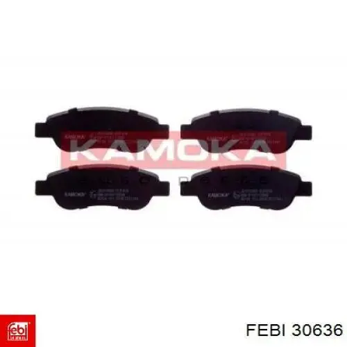 Передние тормозные диски 30636 Febi