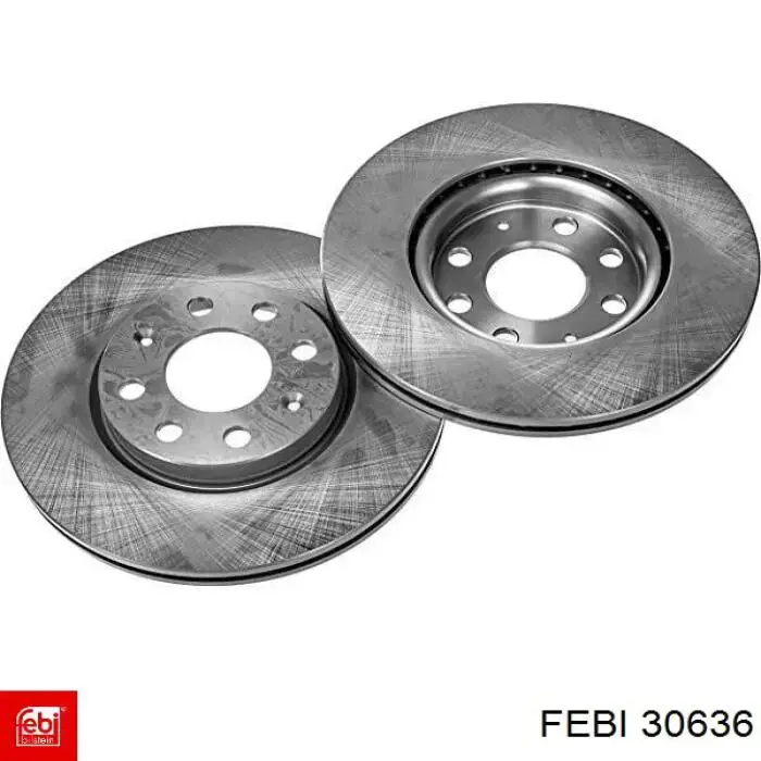Тормоз дисковый передний Febi 30636 цена, от 22.96 USD