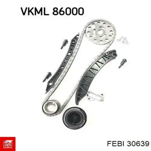 Ремкомплект ГРМ Febi 30639 цена, от 123.99 USD