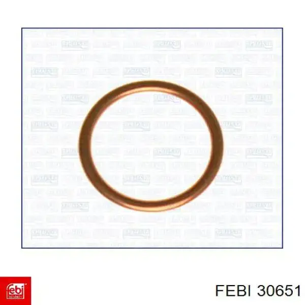 Прокладка пробки поддона двигателя Febi 30651 цена, от 1.02 USD