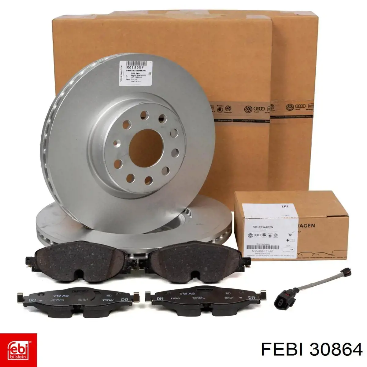 Купить 30864 Febi Амортизационная стойка