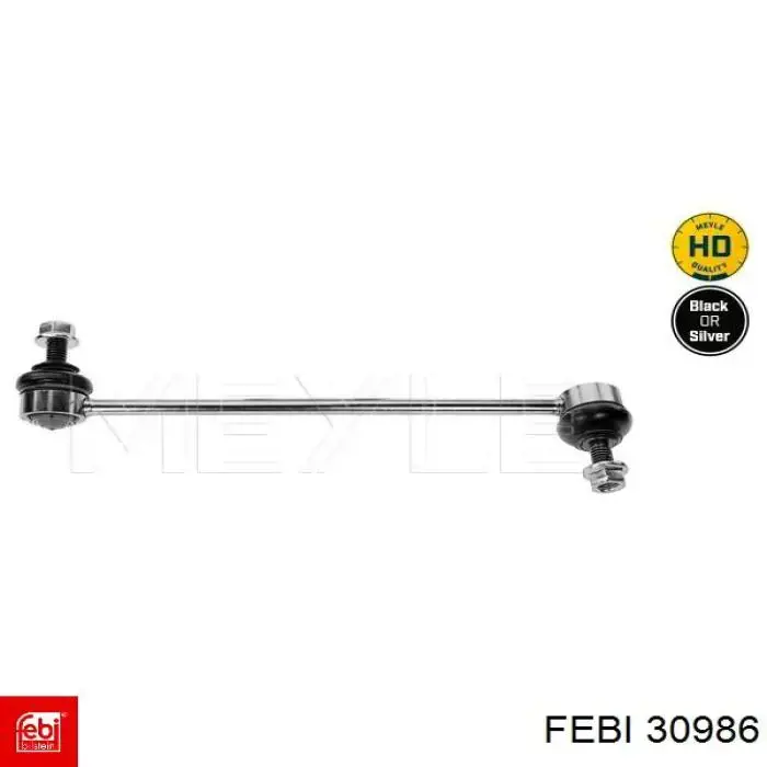 Линк стабилизатора, переднего, правый Febi 30986 цена, от 9.45 USD