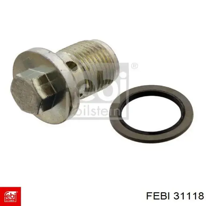 Прокладка пробки поддона двигателя Febi 31118 цена, от 1.22 USD