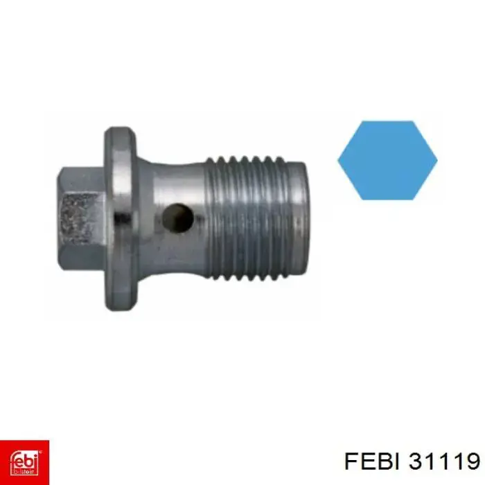 Пробка поддона двигателя Febi 31119 цена, от 9.21 USD