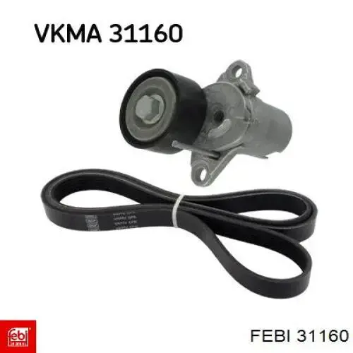 Элемент воздушного фильтра Febi 31160 цена, от 9.75 USD