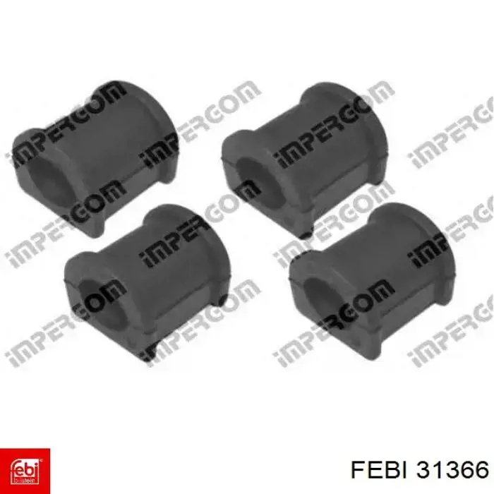 Купить 31366 Febi Сайлентблок нижний передней подвески