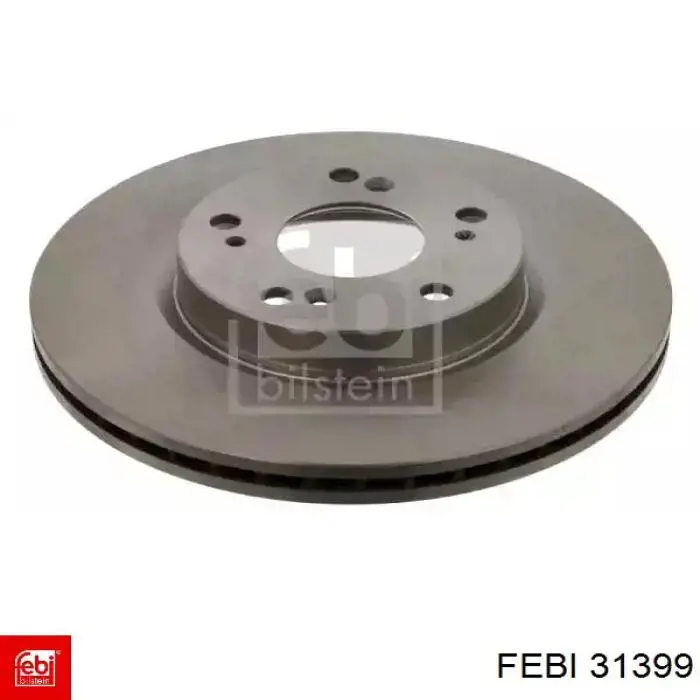 31399 Febi Диск тормозной передний