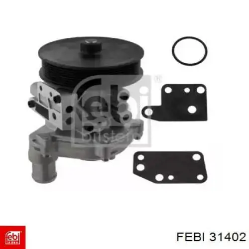 Помпа охлаждения Febi 31402 цена, от 85.65 USD