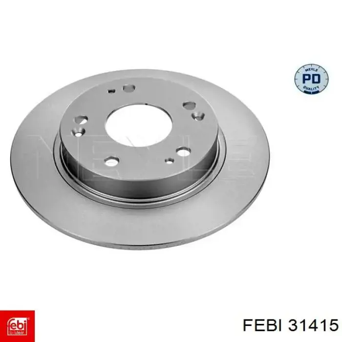 Купить 31415 Febi Диск тормозной задний