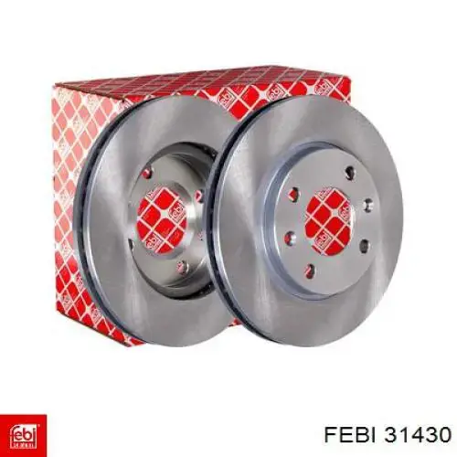 Купить 31430 Febi Диск тормозной задний
