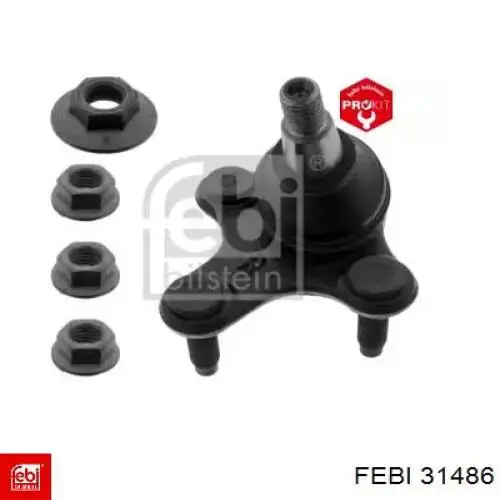 Нижняя правая шаровая опора Febi 31486 цена, от 18.90 USD