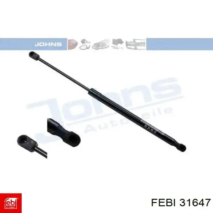 31647 Febi Амортизатор крышки багажника
