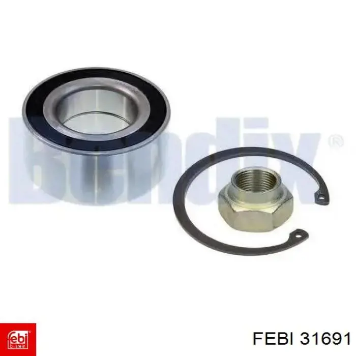 Купить 31691 Febi Подшипник передней ступицы