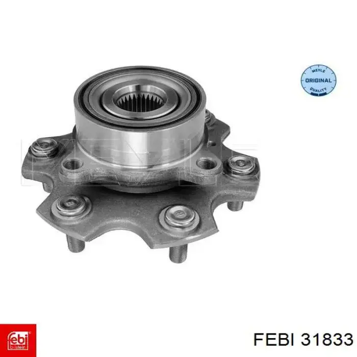 Комплект подшипника ступицы колеса Febi 31833 цена, от 64.24 USD