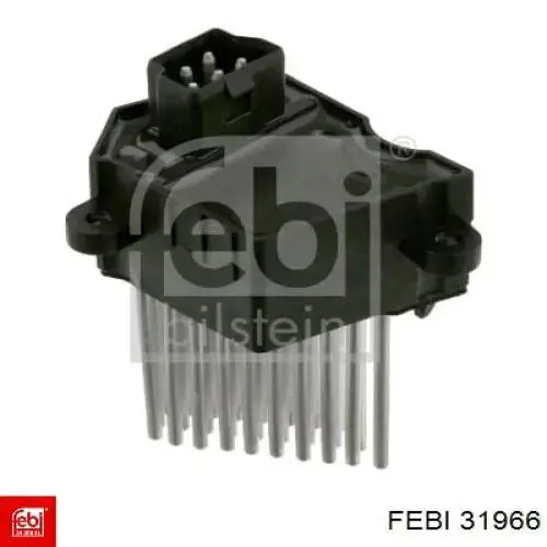 Резистор (сопротивление) вентилятора печки (отопителя салона) Febi 31966