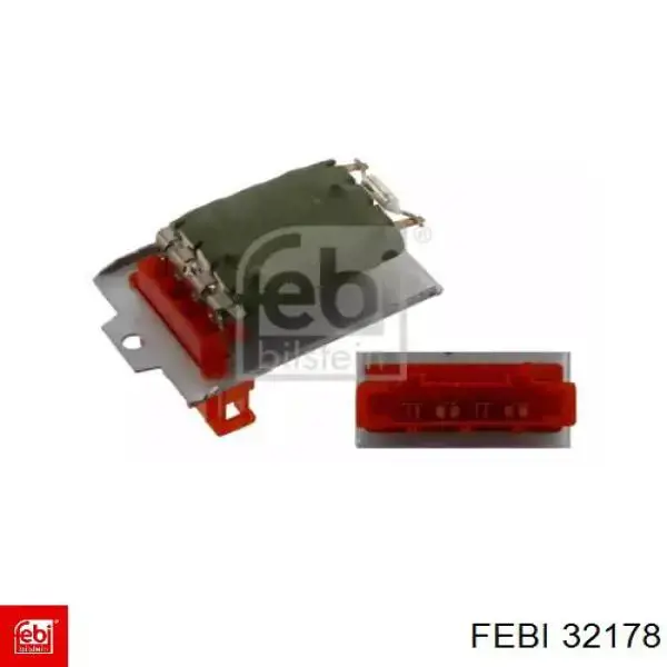 Резистор (сопротивление) вентилятора печки (отопителя салона) Febi 32178