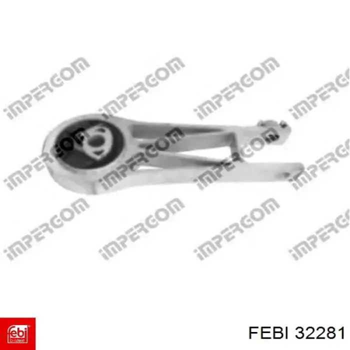 Кронштейн подушки (опоры) двигателя задней Febi 32281 цена, от 27.20 USD