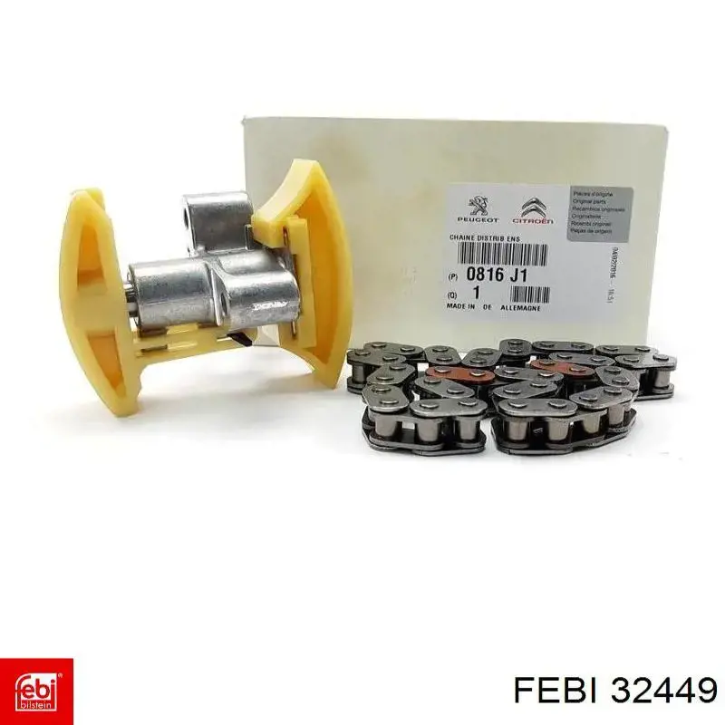 Натяжитель цепи ГРМ распреддвалов Febi 32449 цена, от 29.77 USD