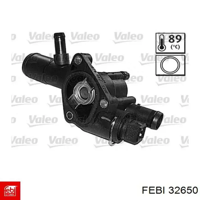 Кожух термостата Febi 32650 цена, от 27.38 USD