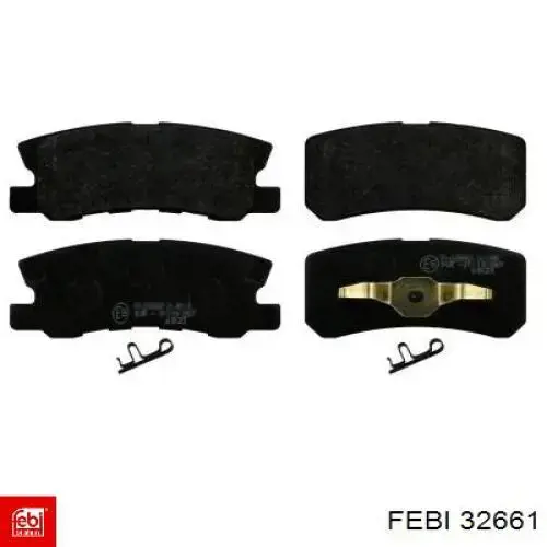 Опора стойки амортизатора переднего Febi 32661 цена, от 25.29 USD