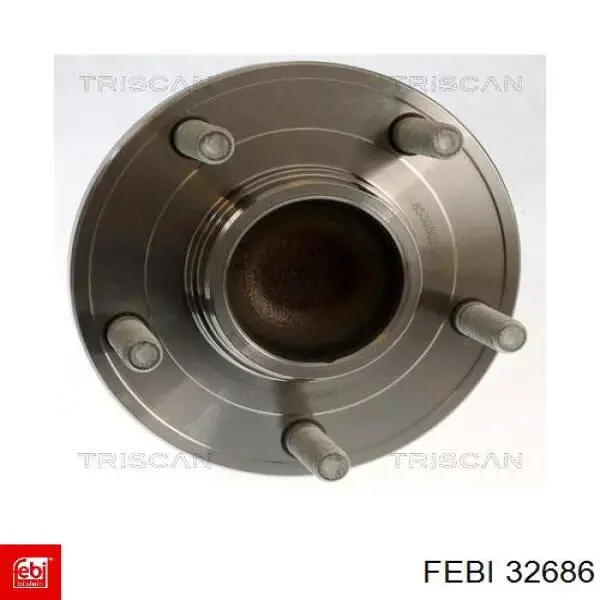 32686 Febi Ступица задняя