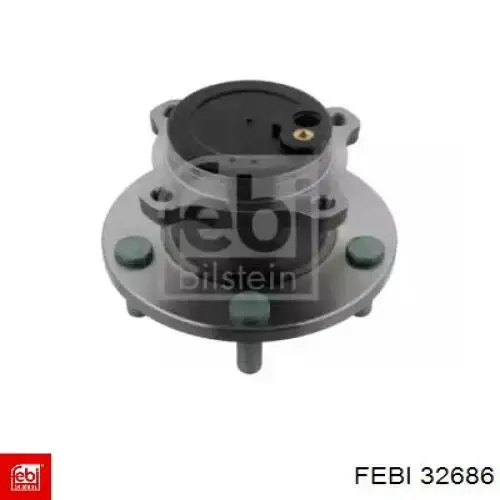 Ступицы задних колес Febi 32686 цена, от 69.42 USD