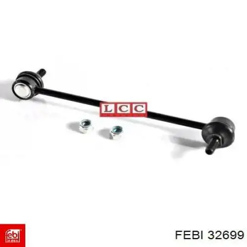 Тяга переднего стабилизатора Febi 32699 цена, от 10.29 USD