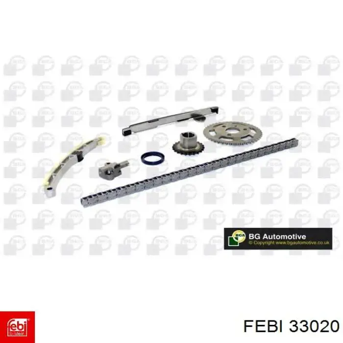 Шланг тормозной задний правый 33020 Febi