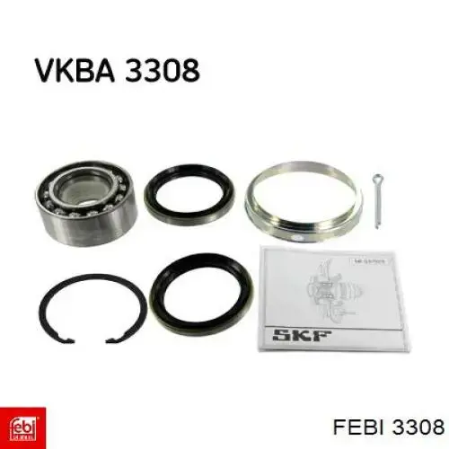 Пыльник рулевой рейки 3308 Febi
