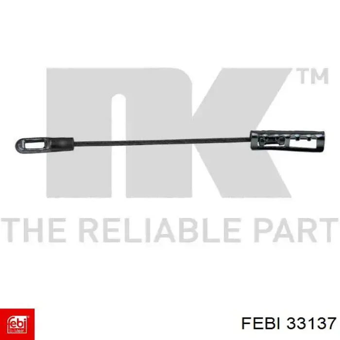 Задний трос ручника Febi 33137 цена, от 3.01 USD