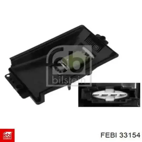Резистор печки 33154 Febi