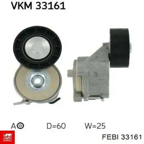 Помпа охлаждения Febi 33161 цена, от 31.61 USD