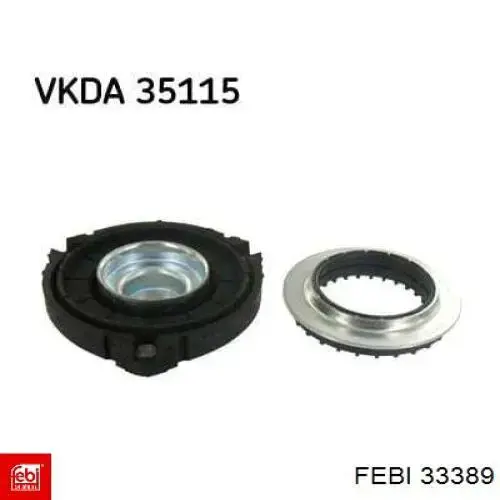 Опора передней стойки Febi 33389