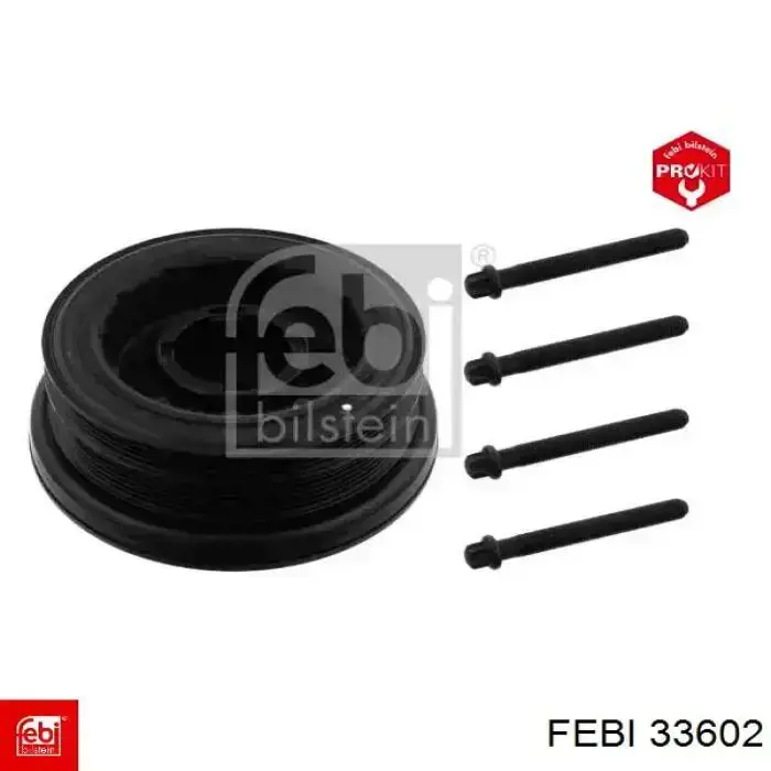 33602 Febi Шкив коленчатого вала