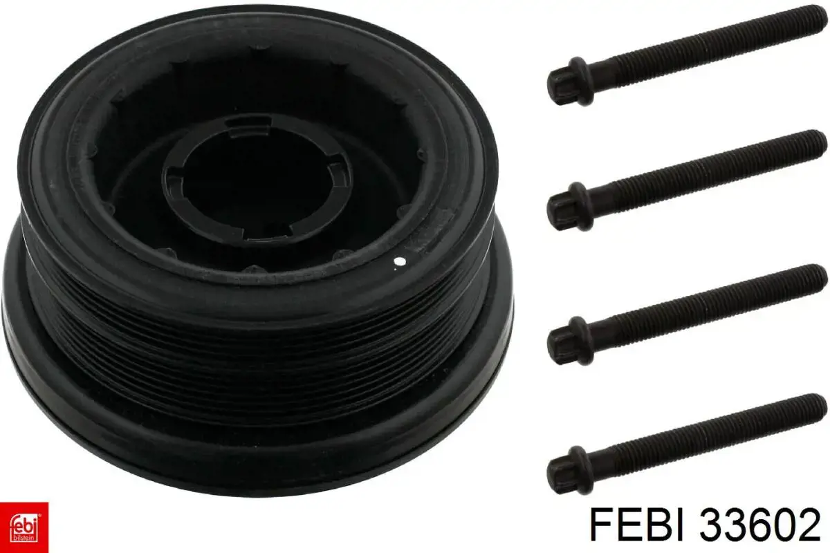 Шкив коленвала (демпфер) Febi 33602 цена, от 220.86 USD