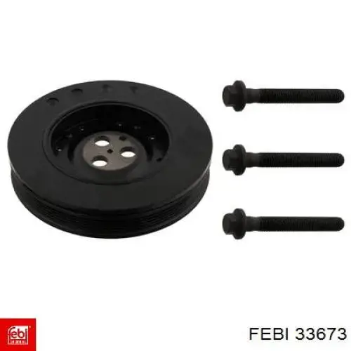 Шкив коленвала (демпфер) Febi 33673 цена, от 60.03 USD