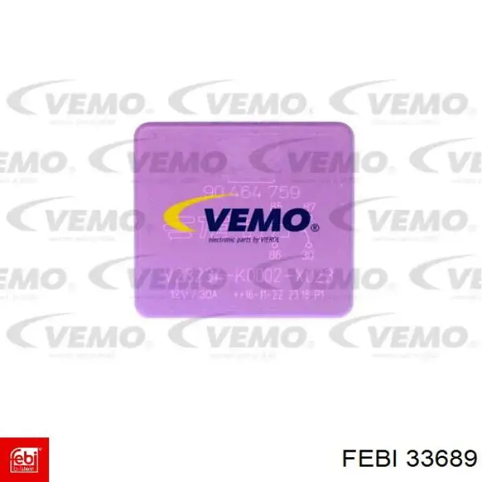 Реле бензонасоса 33689 Febi
