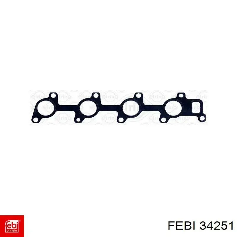 Купить 34251 Febi Шланг тормозной передний