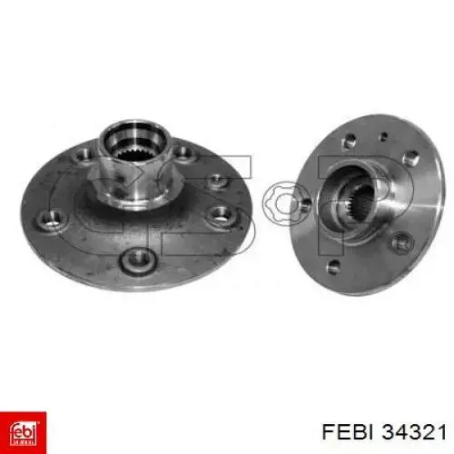 Ступицы передних колес Febi 34321 цена, от 25.68 USD
