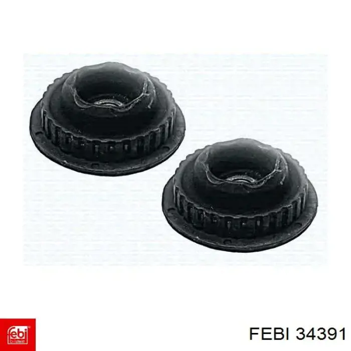 Опора стойки амортизатора переднего Febi 34391 цена, от 14.36 USD
