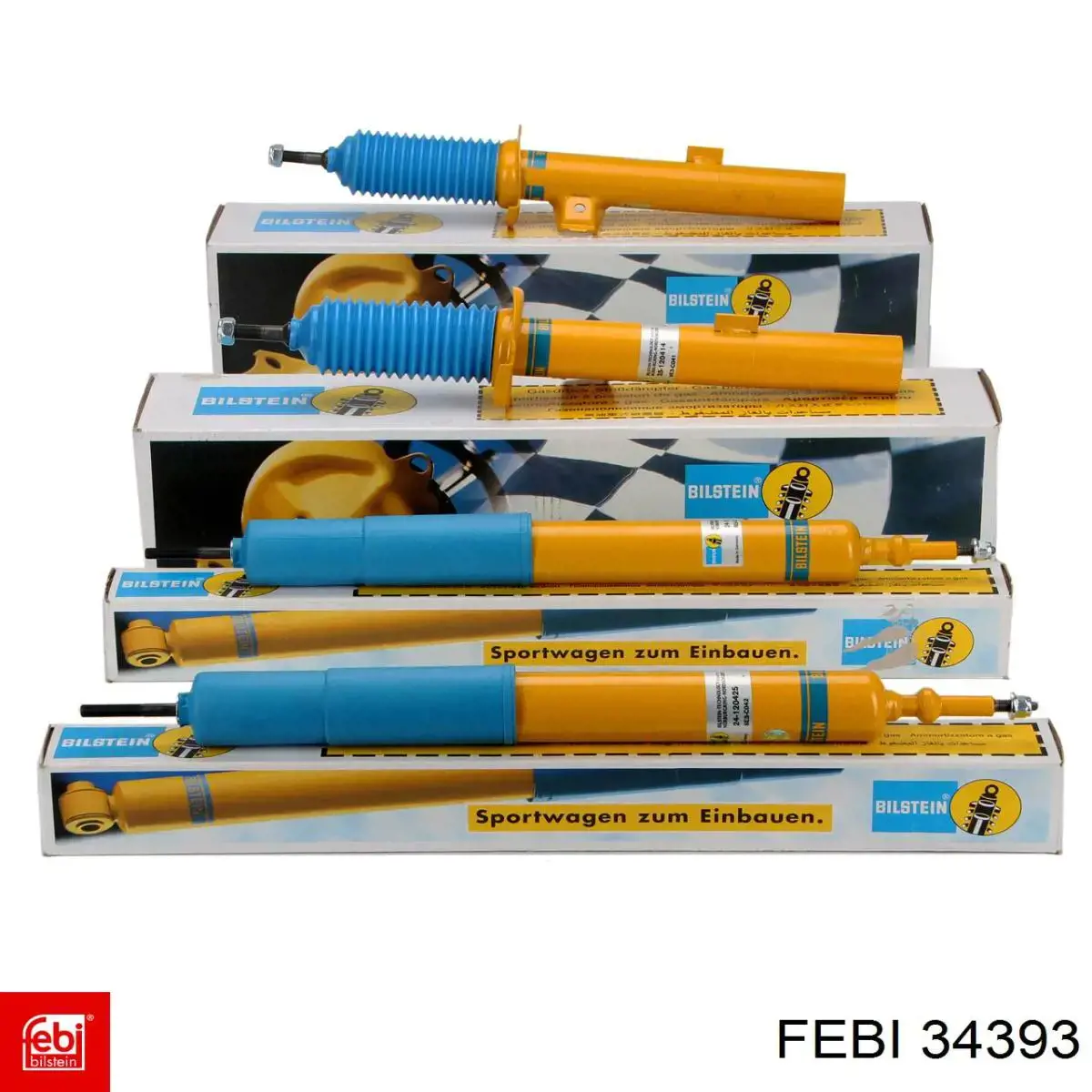 34393 Febi Опора амортизатора