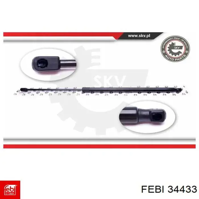 Амортизатор задней двери Febi 34433 цена, от 9.70 USD