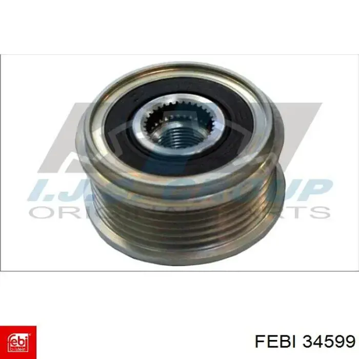 Инерционный шкив Febi 34599 цена, от 28.04 USD
